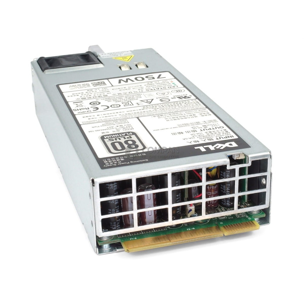 9PXCV DELL 750W POWER SUPPLY 80+ PLATINUM FOR R520 R620 R720 R720XD T320 T420